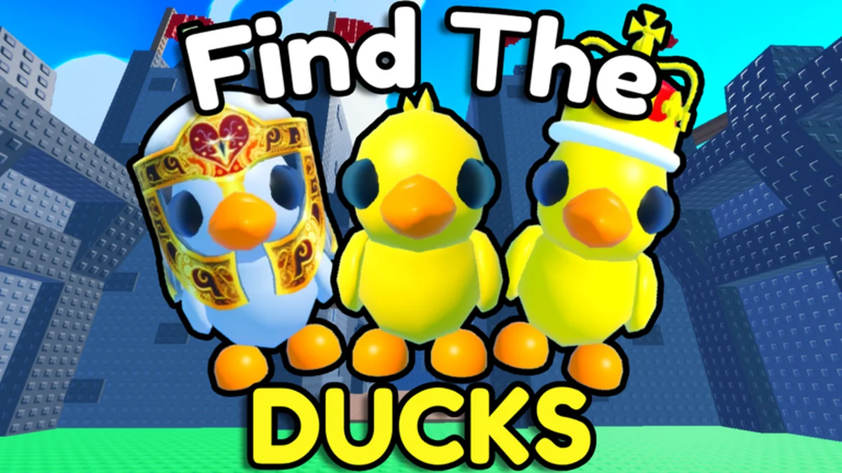 Official Find the Ducks city-themed artwork